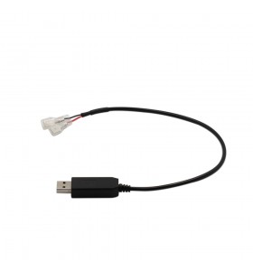 USB 5v to 12v 6.3mm terminal step up cable waterproof cable